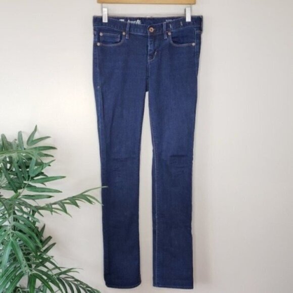 Madewell | Rail Straight Dark Wash Jeans - Picture 1 of 7